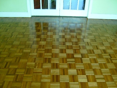 Parquet Floor - Finished Product